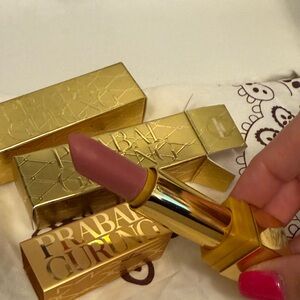 MAC Cosmetics Mauve Lipstick with Gold Case